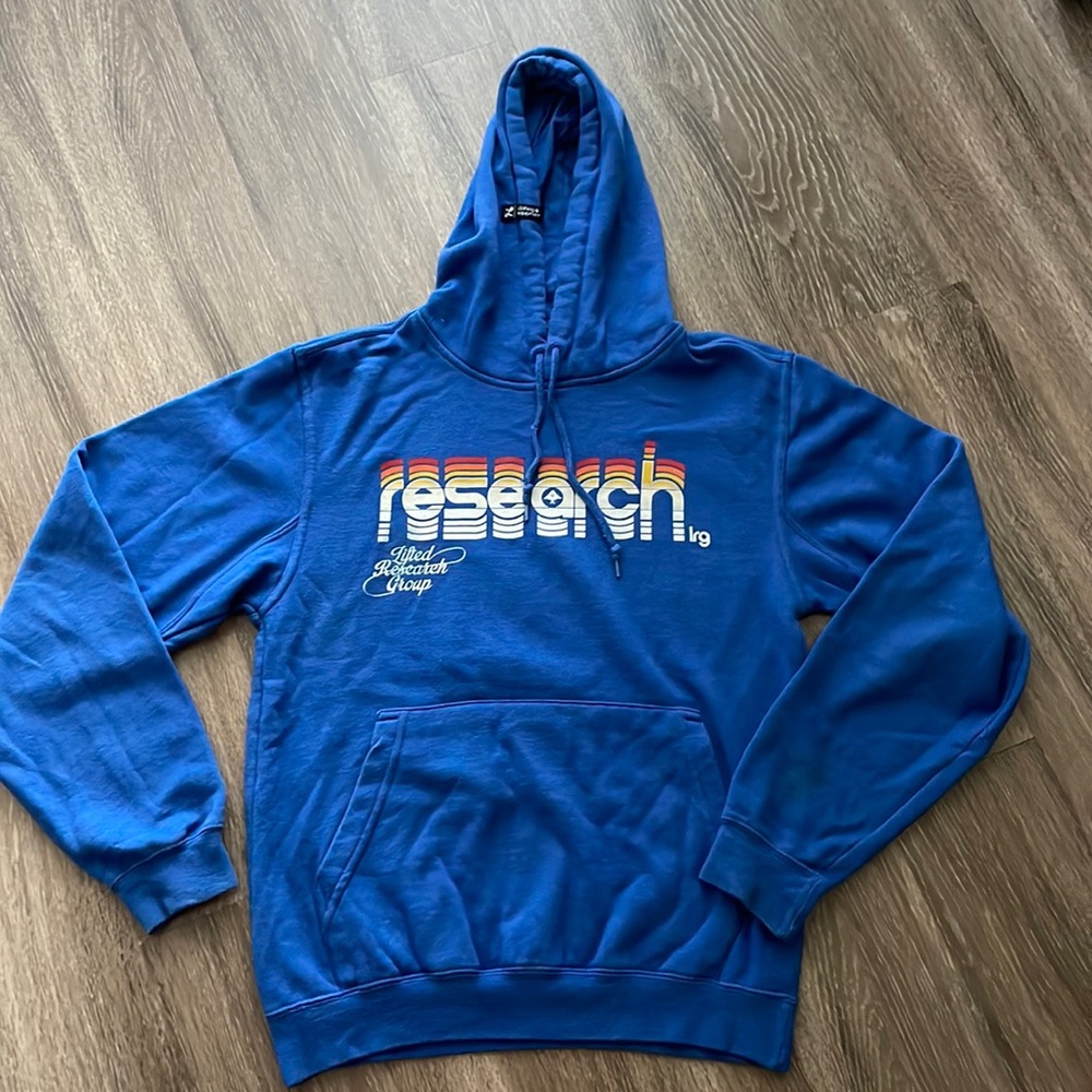 Blue Research Hoodie
